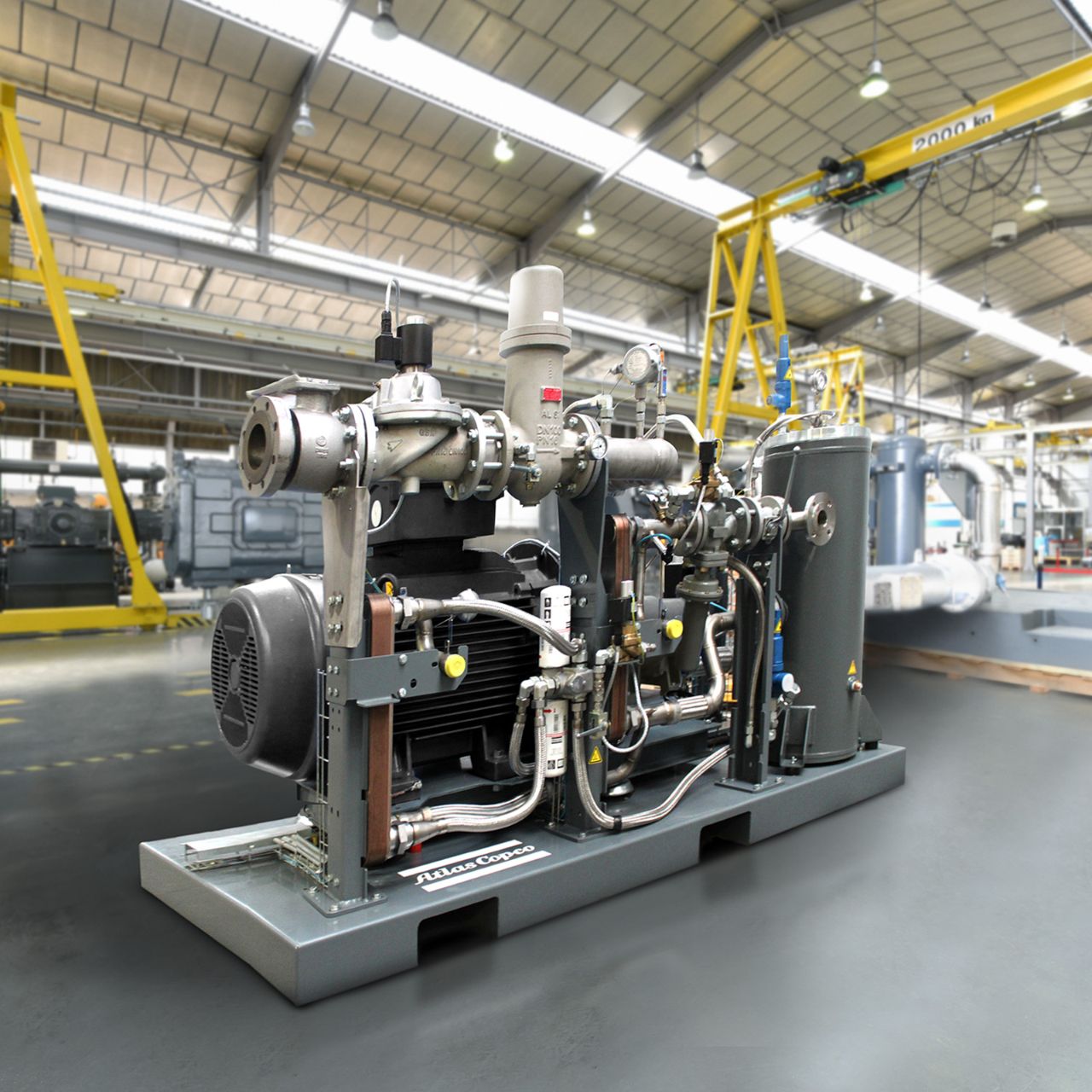 用于甲烷气体的 GG 系列油润滑螺杆压缩机