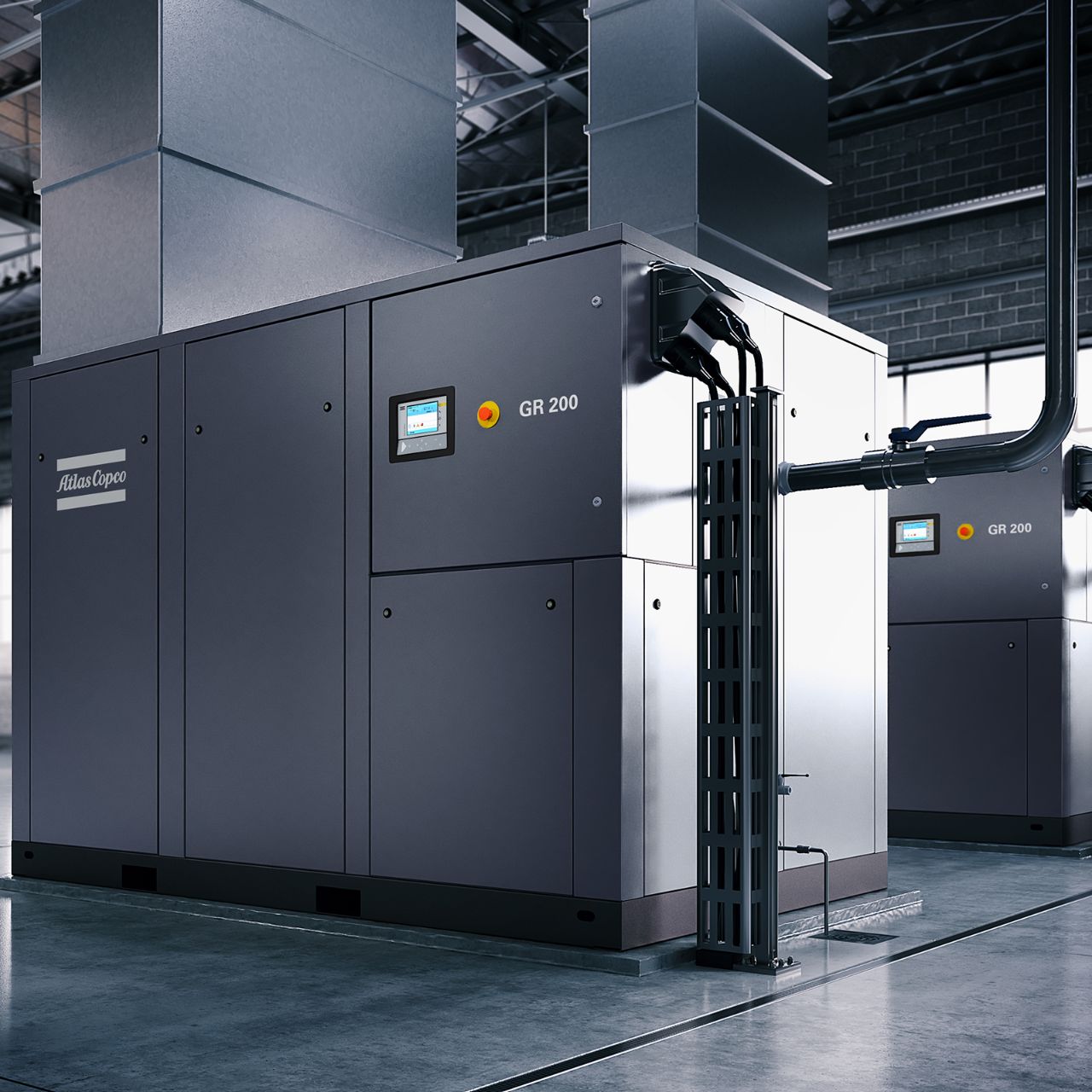 GR 200 两级螺杆压缩机