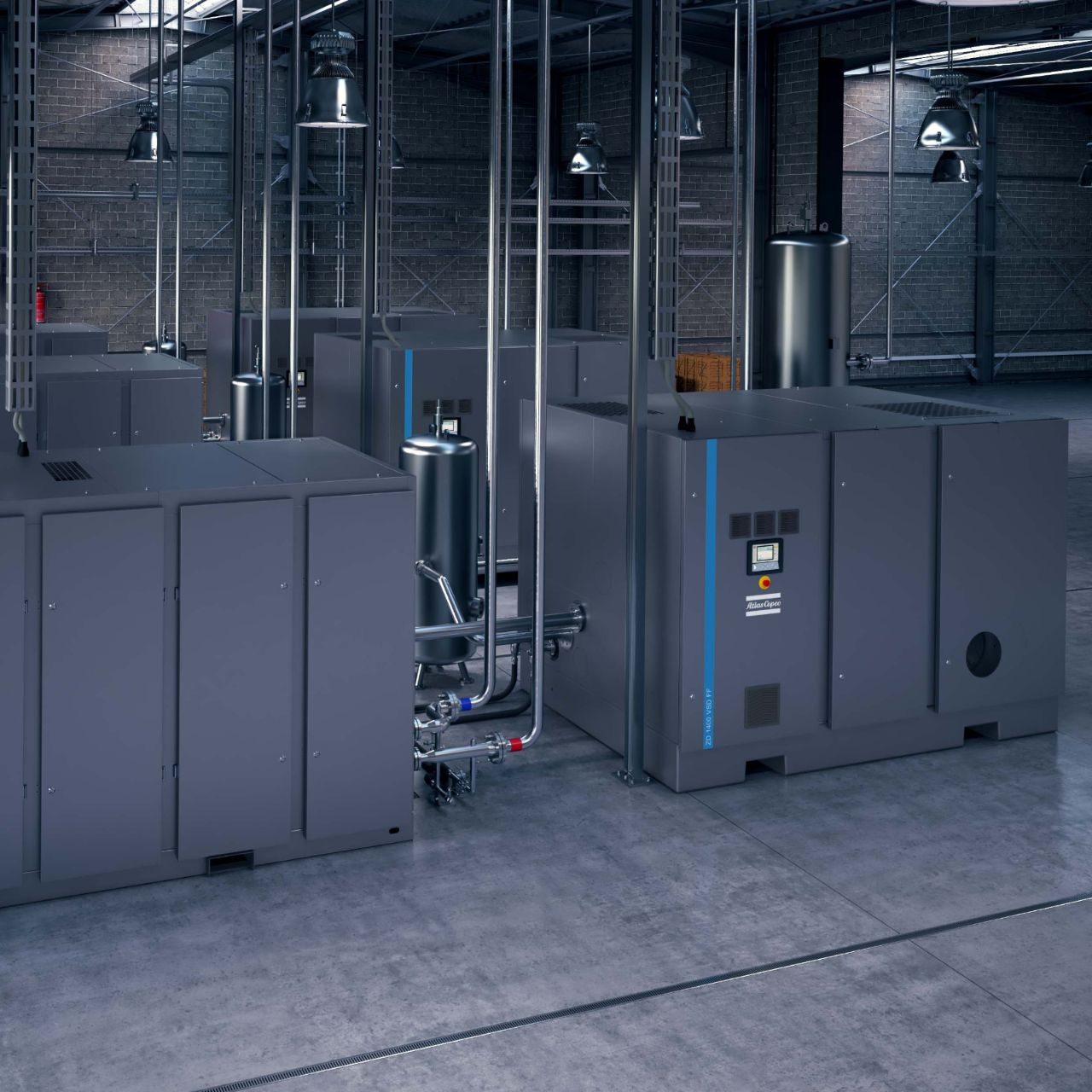 ZD (VSD) 无油中压螺杆式压缩机