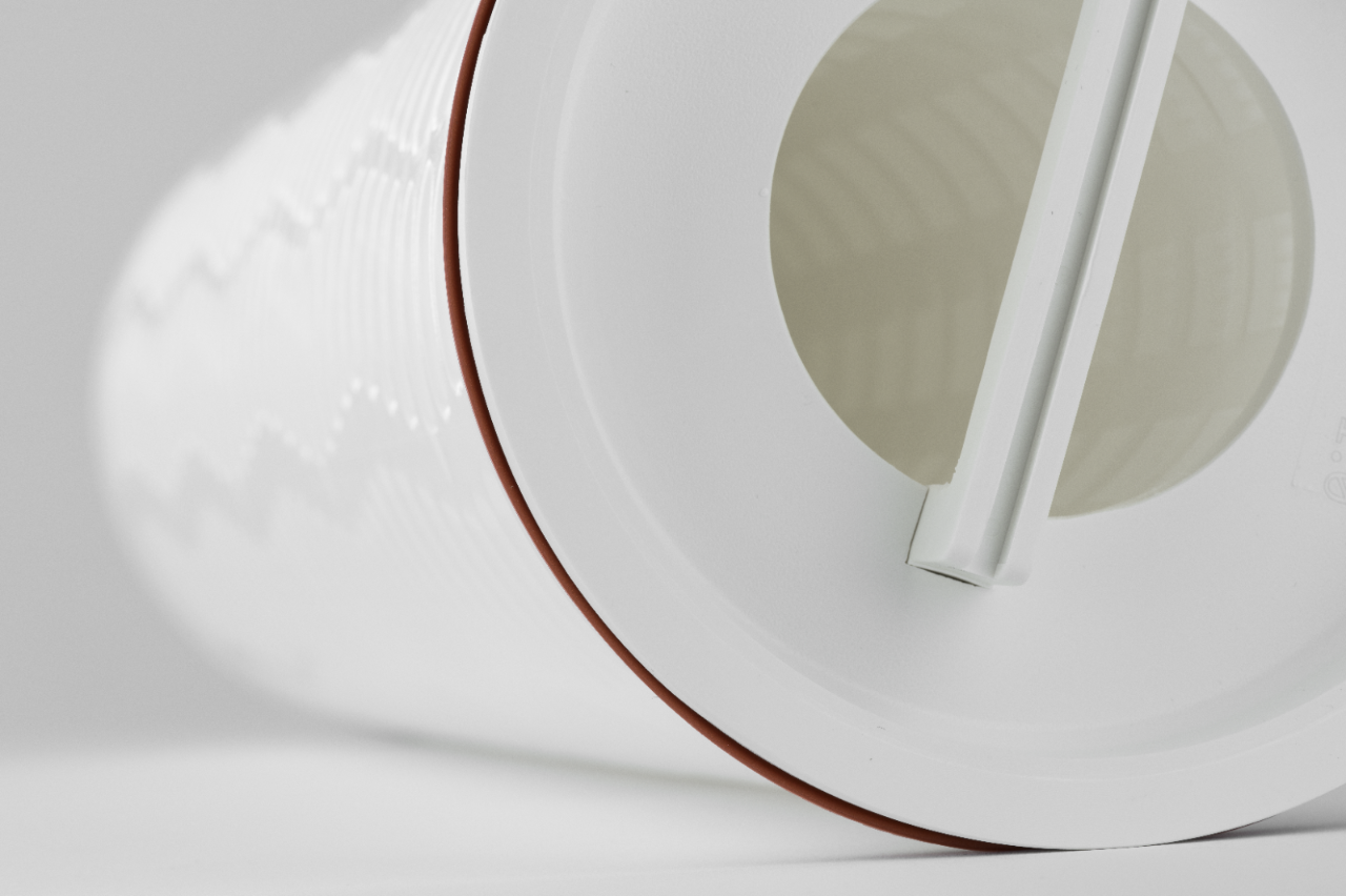 褶式纤维过滤筒水平视图