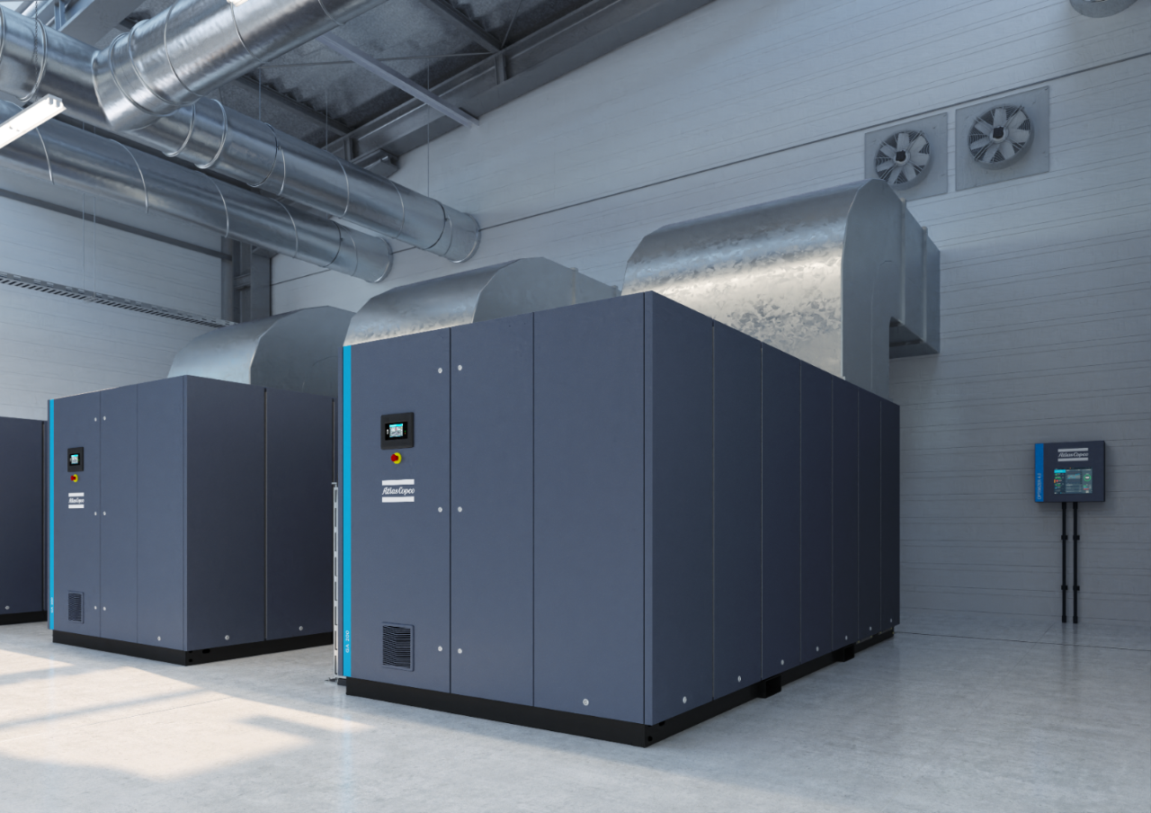 GA 180-315 VSD + 混合动力压缩机