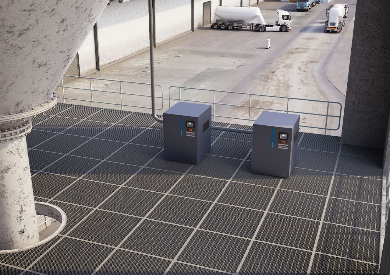 利用罗茨鼓风机进行水泥气力输送