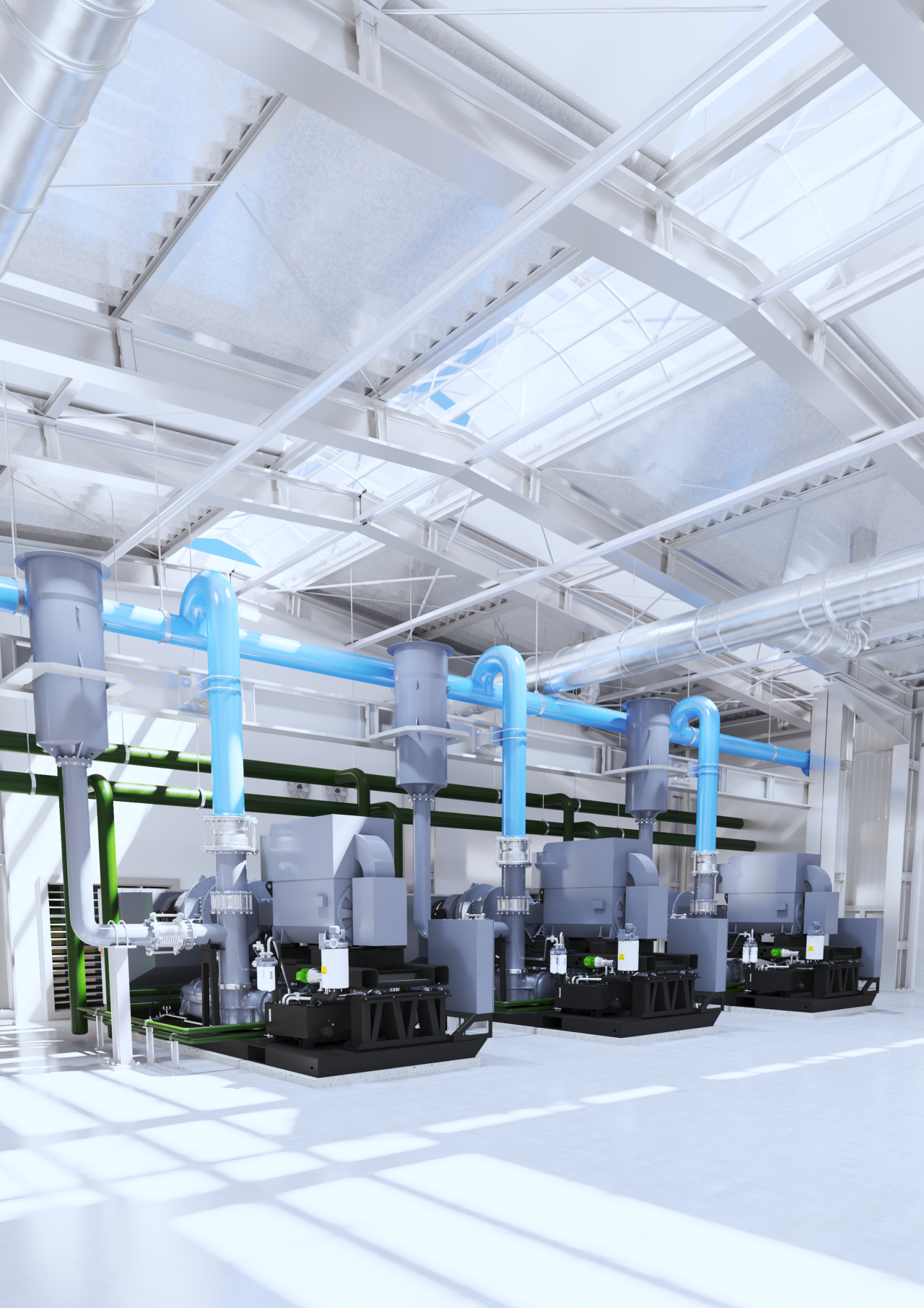 单级空气压缩机 ZHL 装置